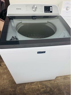 Maytag glass top super capacity washer