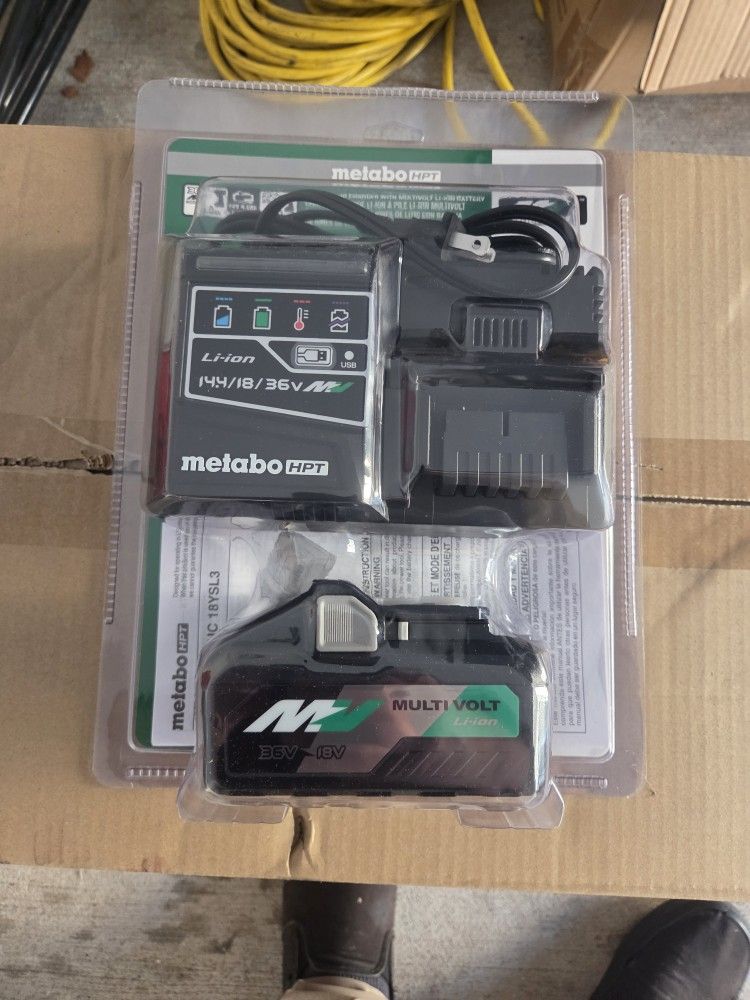 Metabo Battery Charger Kit 36 Volt