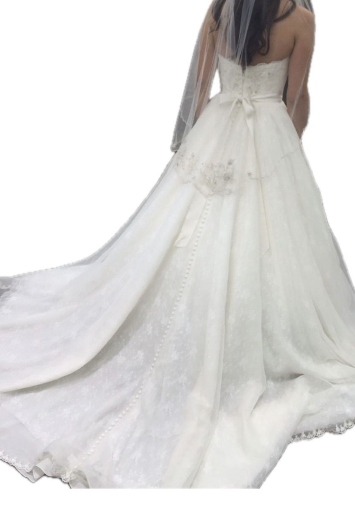 NWT: Gorgeous Melissa Sweet Ballgown Wedding Dress Set