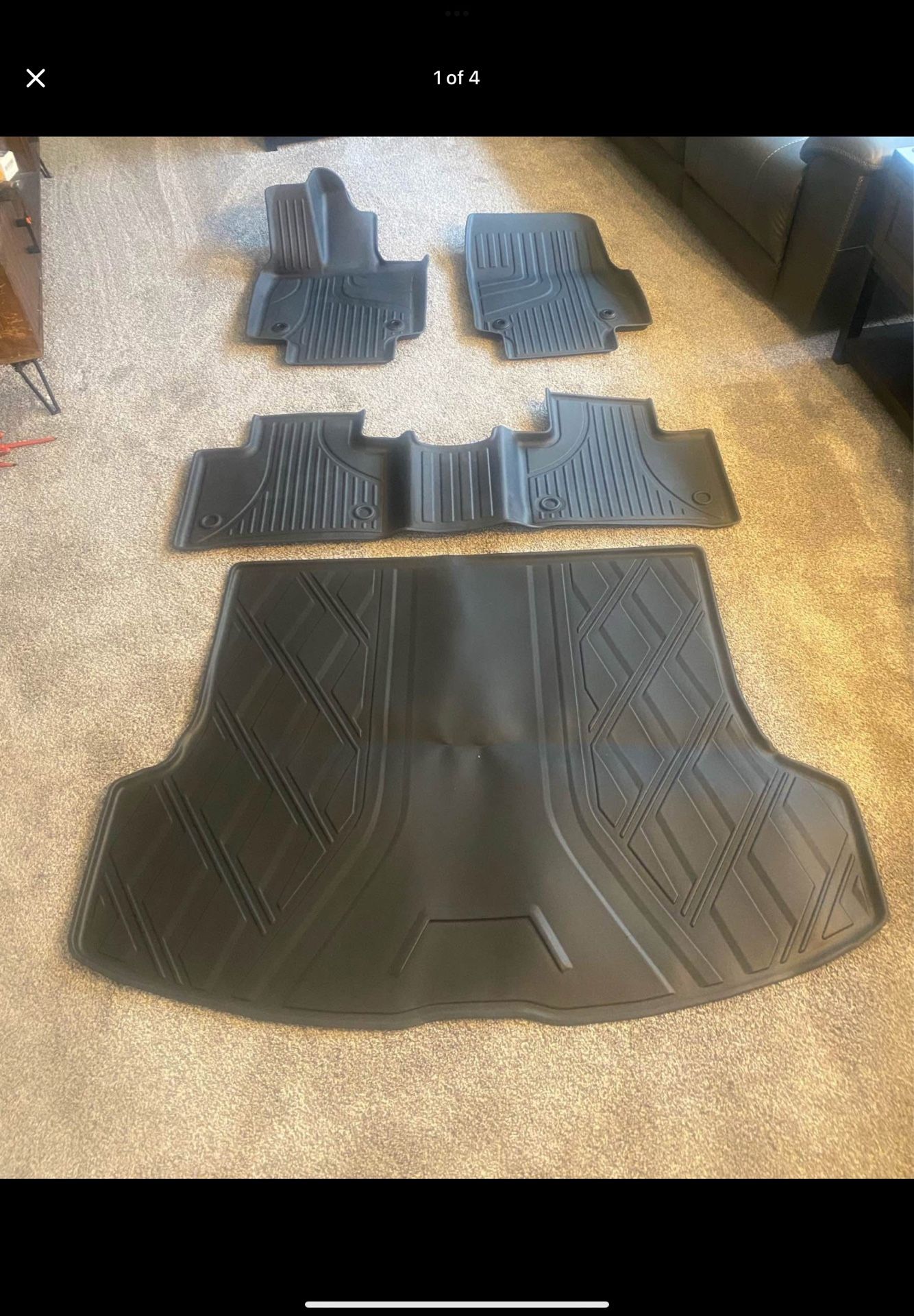 Lexus RX350/RX350h/RX500h 2023-25 All Weather Floor Liners