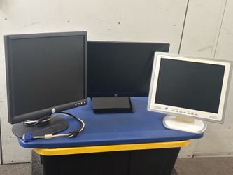 Computer monitors Dell, hp,