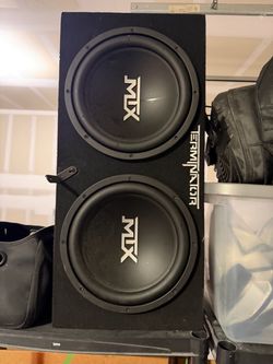 MTX Terminator Dual Subwoofer Box