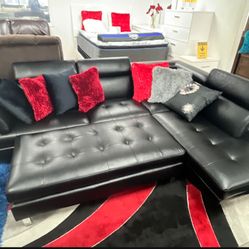 MEMORIAL DAY SALE!! COMFY NEW IBIZA SECTIONAL SOFA AND OTTOMAN SET ON SALE ONLY $799. IN STOCK SAME DAY DELIVERY 🚚 EASY FINANCING 