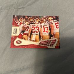 Huddle Up Card, 49Ers
