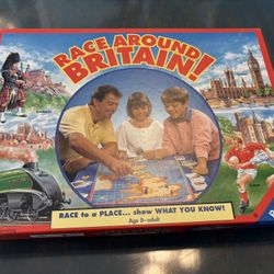 Race Around Britain Board Game