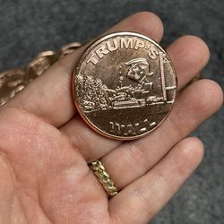 Trumps Wall 1oz Of Copper