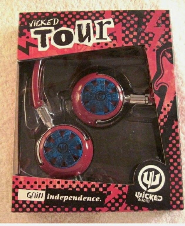 Wicked Audio,Wicked Tour Headphones WI-8102