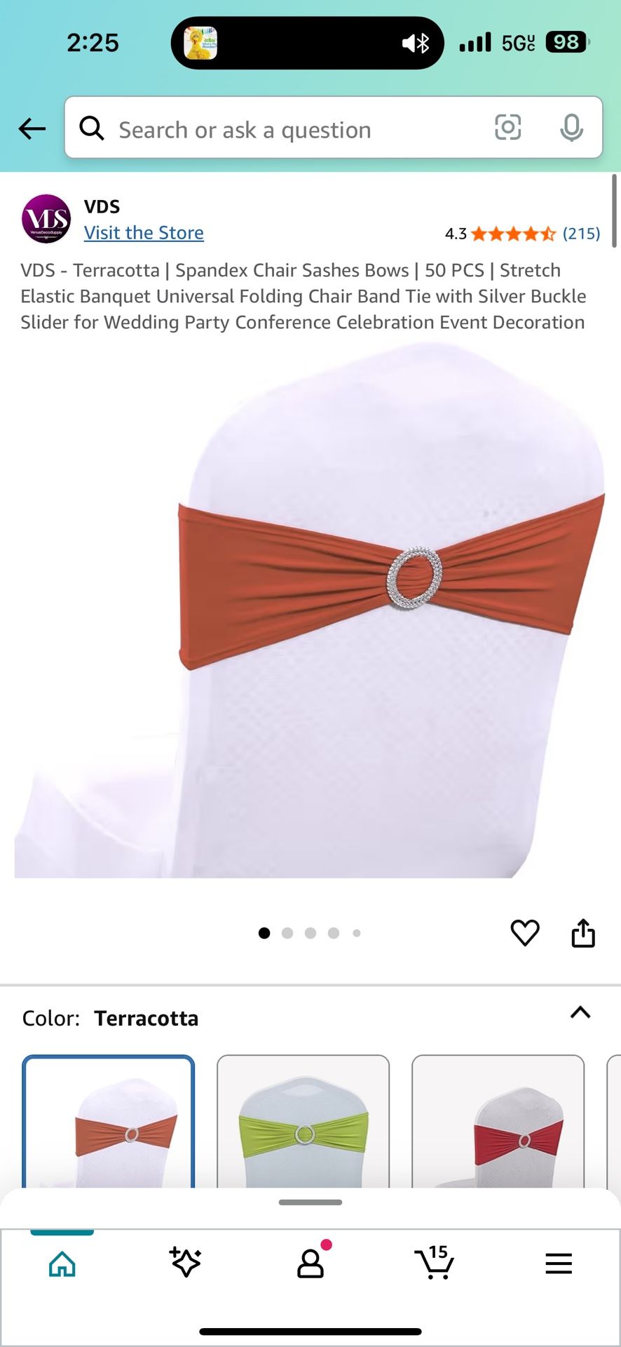Chair Bows