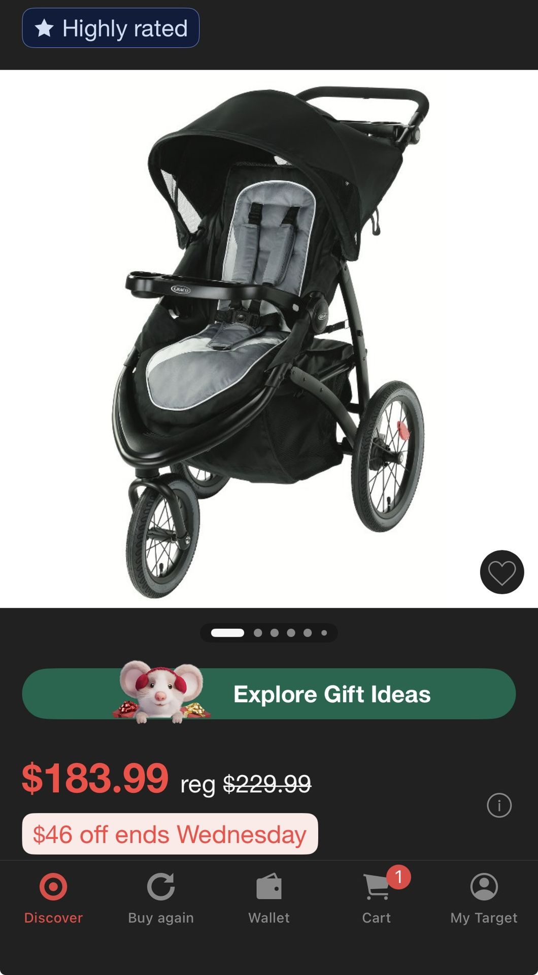 Graco Fast-action Jogger XL Stroller