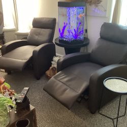 Two Massage Recliners