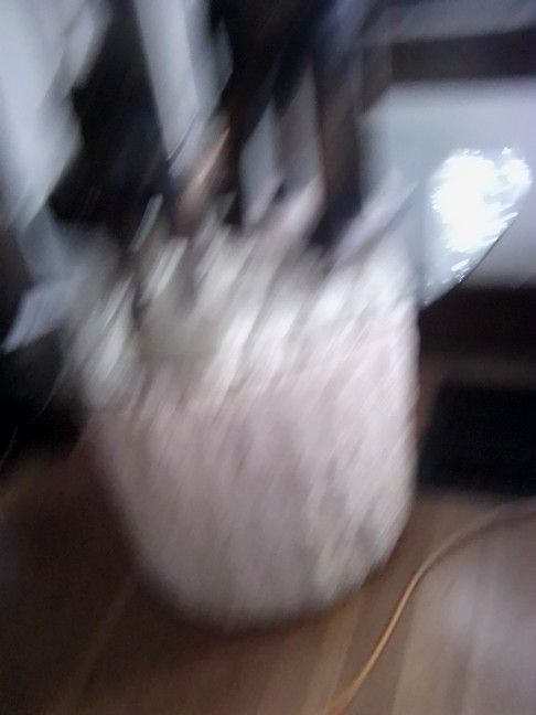 3 Glass Top Tables Base Of Stone Great Shape