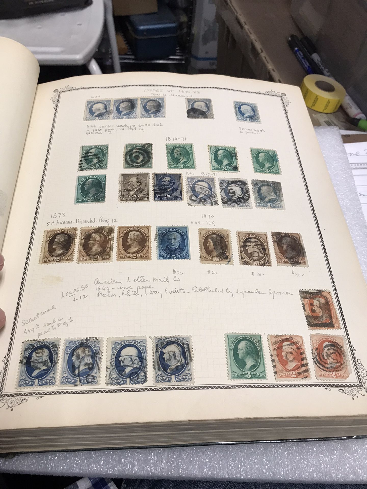 Vintage Stamp Album