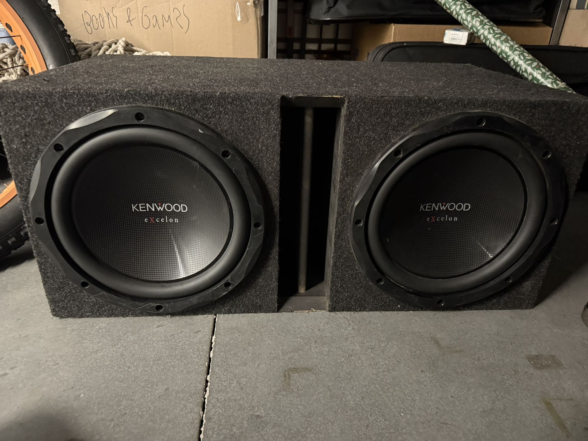 12” Kenwood Excel’s