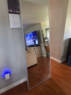 HOVET IKEA Mirror Width: 30 3/4 " Height: 77 1/8 "