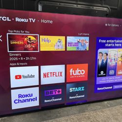 TCL 65" Class 4-Series 4K UHD HDR LED Smart Roku TV - 65S451
