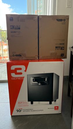 JBL Studio Monitors w Sub & Impact Midi Keyboard