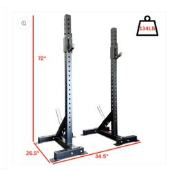 Heavy Duty Squat Rack & Bench Combo