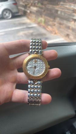 Women’s Versace Medusa Sapphire Crystal Watch