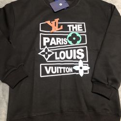 Black sweatshirt      S, M, L, XL,