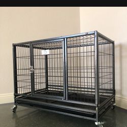 Dog cage Kennel Size 37” Medium Feeling New In Box 📦