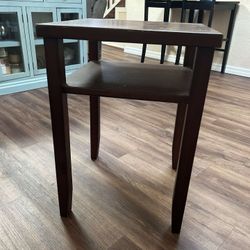 Small wooden coffee table 
