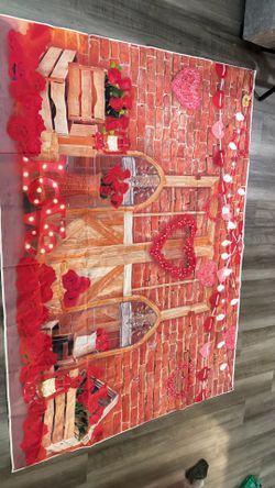 Valentines background poster
