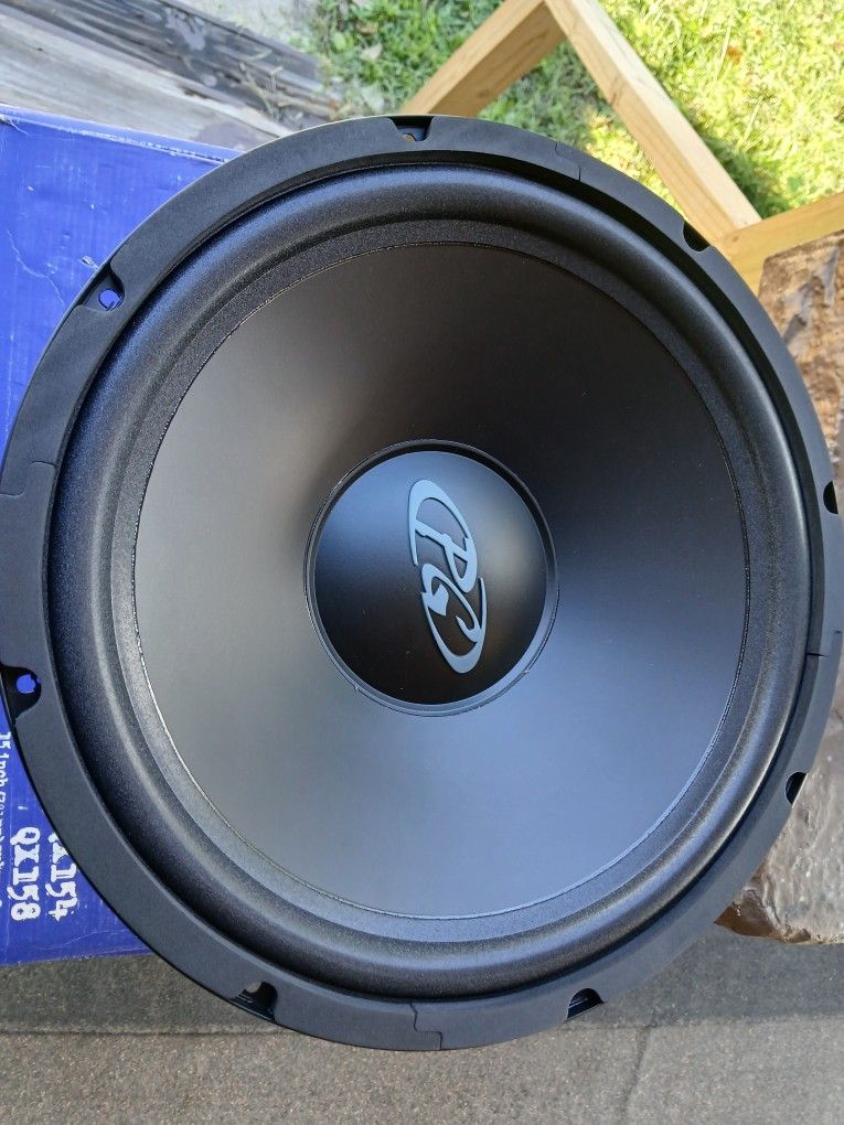 Brand New 15inch PG Subs Brand I Have 4  Of Them $40firm Per Sub $140firm Take All 4 Subs Pickup Only Serious Buyers Please Yes It Is Avaliable 