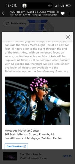 ASAP ROCKY : Don’t be dumb Tour A$AP concert
