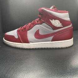 Nike Air Jordan 1 Mid Cherrywood Color 