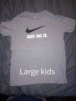 Kids Nike Just Do It Tshirt