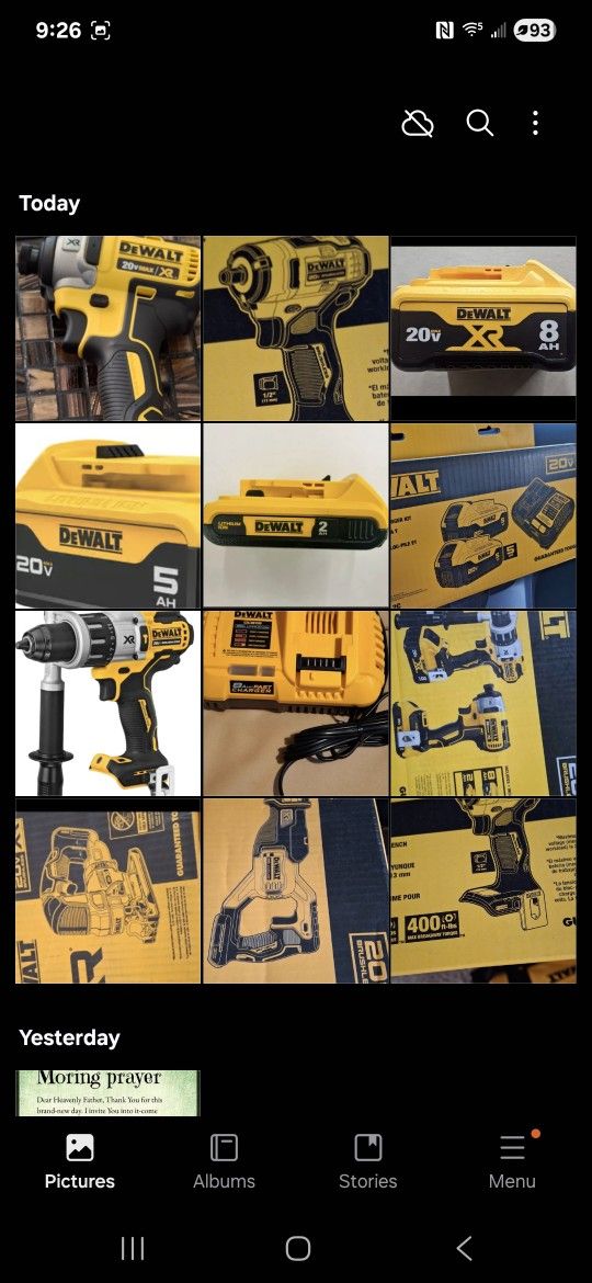 Brand New Dewalt 20v Brushless Cordless Tools Different Prices