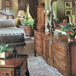 Solid Wood Bedroom Set By Drexel