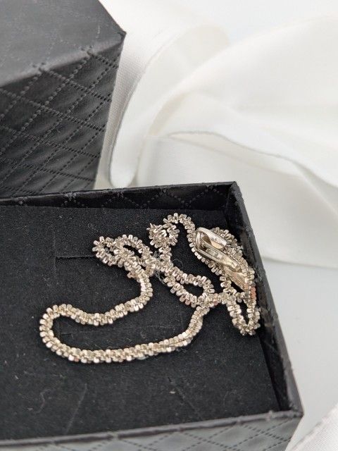 925 Sterling Silver Popcorn Anklet Bracelet