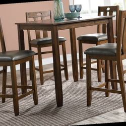 5-Pcs Counter Dining Set - F