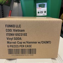 Funko Soda Captain America Sealed Case