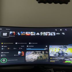 Curved Monitor 4K HD