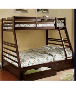 Bunk Bed Full and Twin with Mattress