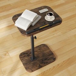Sofa Couch Arm Table Tv Tray Small Bed Stand C Shaped Side End Tables for Living Room