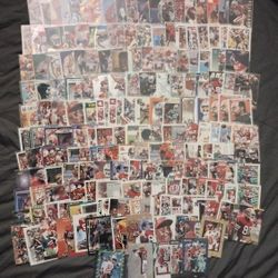 201 Jerry Rice football cards, with 198 different cards. 