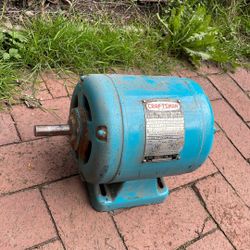 Craftsman Electric Motor. 1hp