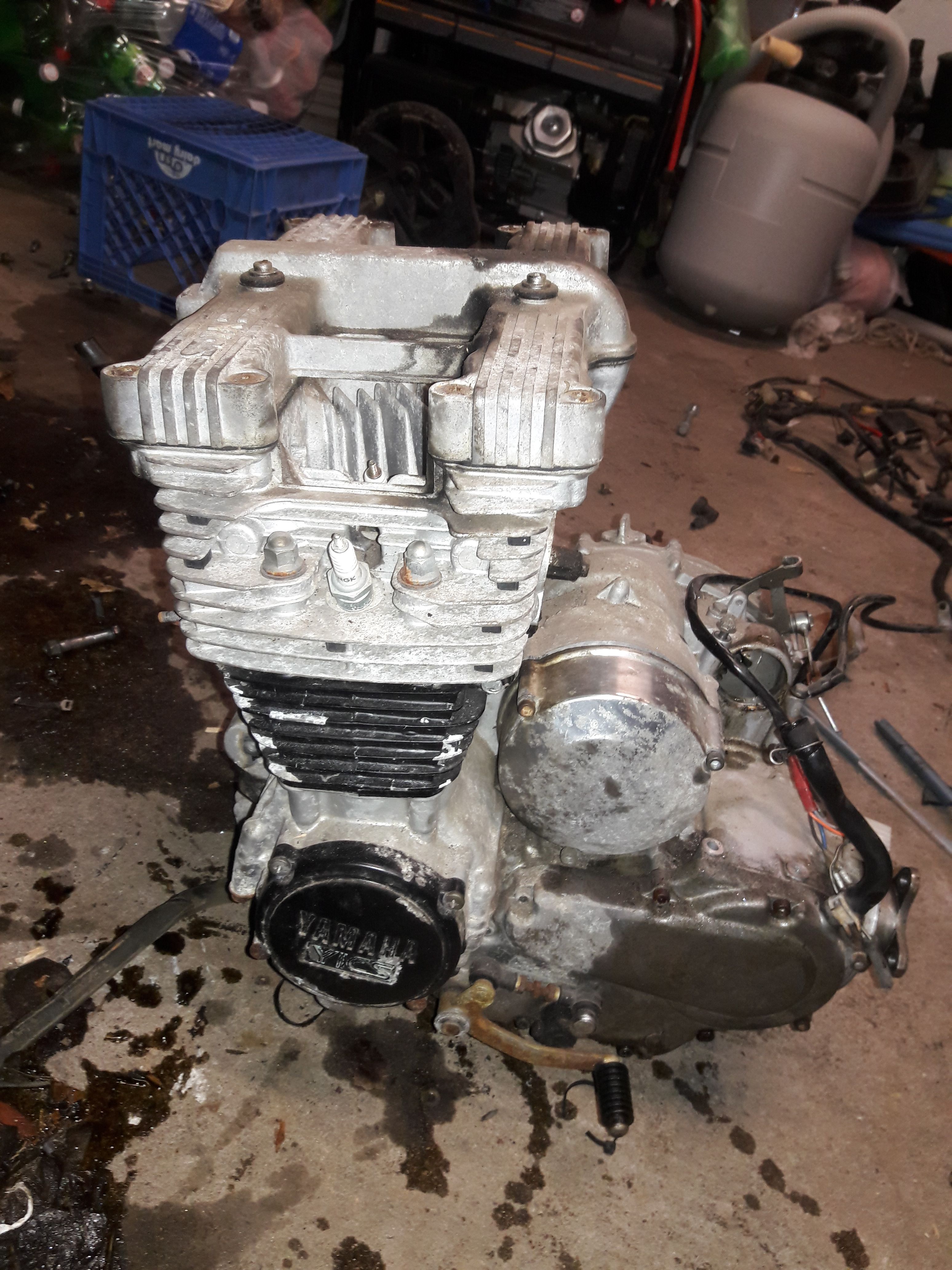 1982 yamaha seca 750 engine