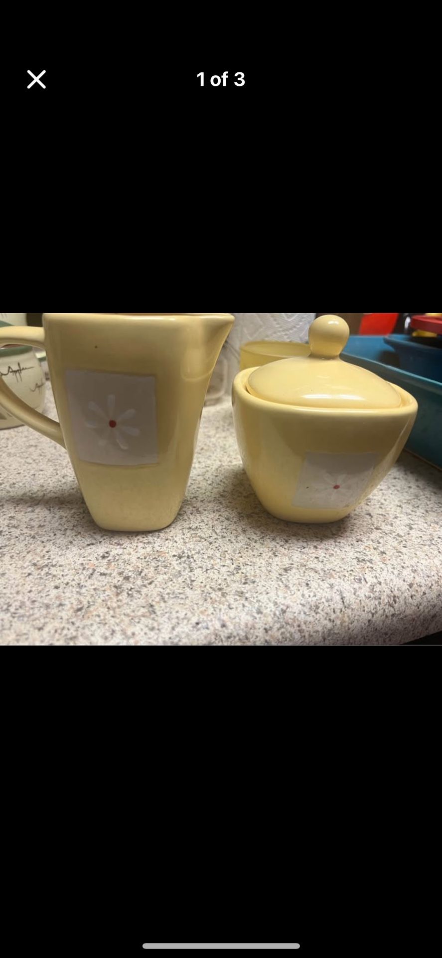 Creamer and Sugar Set
