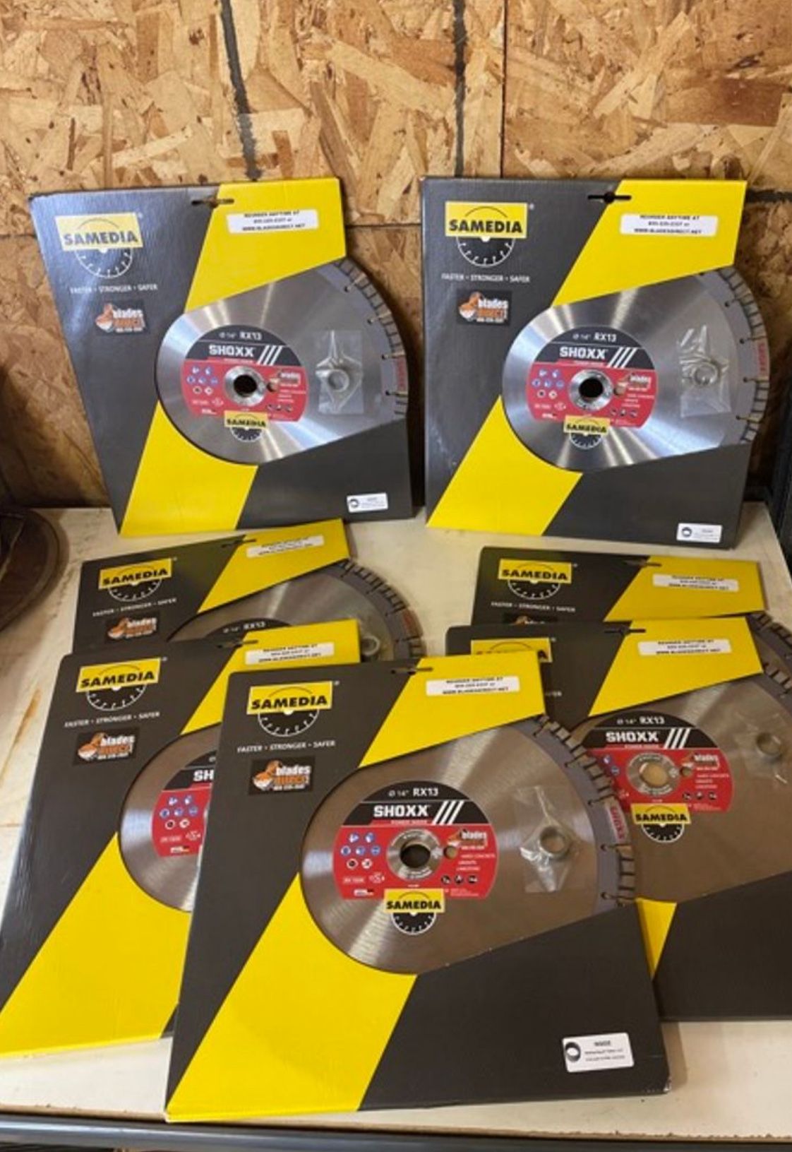 Diamond Blade Samedia Shoxx Rx13 Cutting Blades