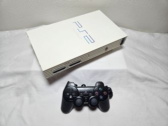 Custom Special Edition Pearl White PS2 With Loaded 2TB Hard Drive