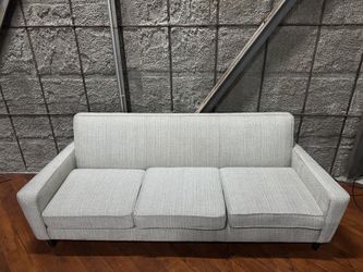 Crate & Barrel Torino 3-Seat Sofa in Beige