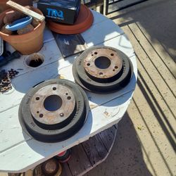 Brake Drums and Rotors (Plus 2 Pads)