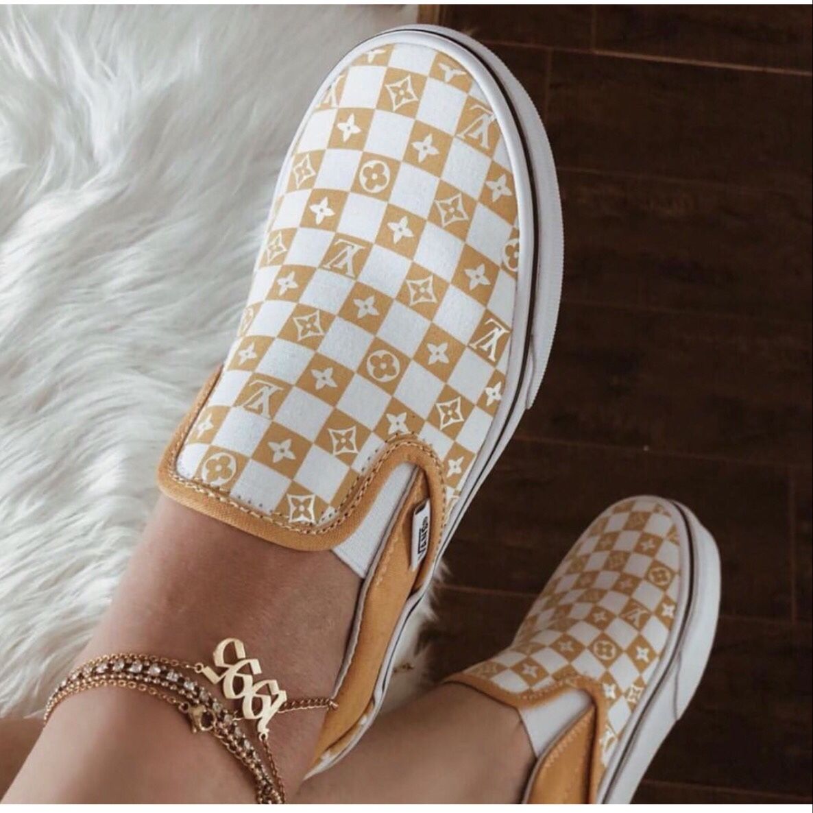 Custom Louis Vuitton Vans