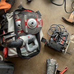 Tools Grinder And Craftsman jigsaw