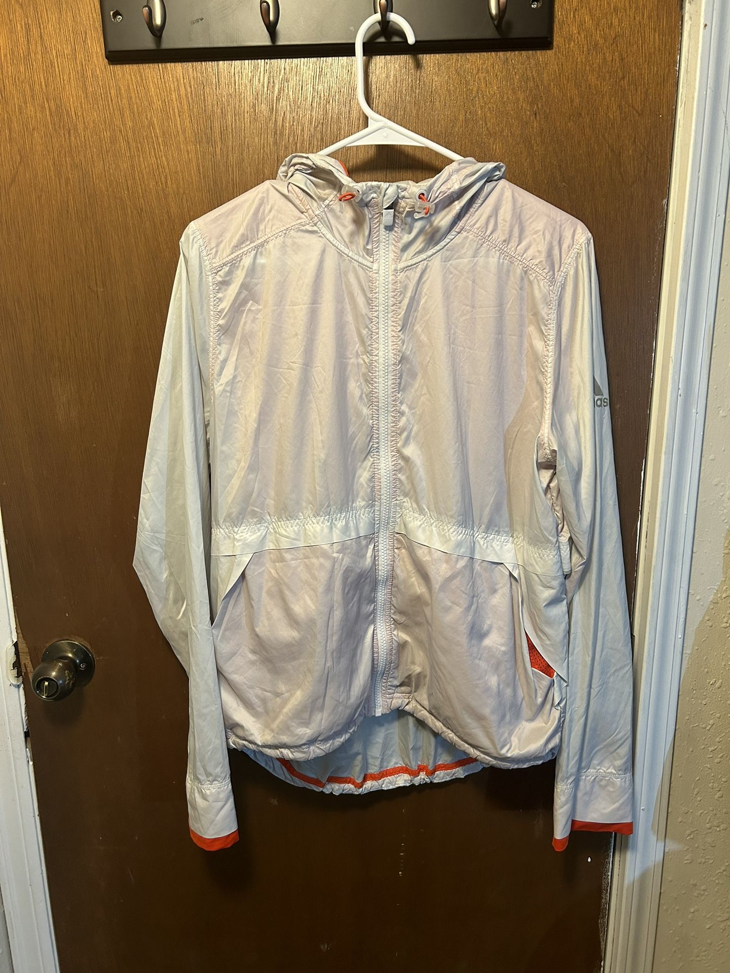 Adidas Grey Windbreaker 