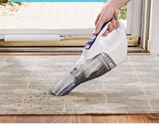 BLACK+DECKER Furbuster Cordless Handheld Vacuum, for Car, Pet Hair & Multi-Surfaces, Powerful Suctio